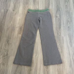 Lululemon gray wide leg cotton pants